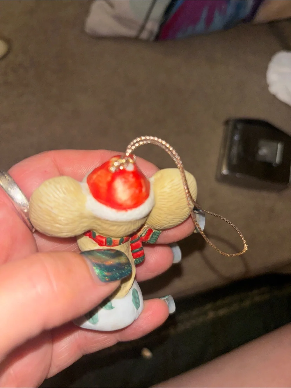 CVS 1994 Christmas Mouse Ornaments - Pair